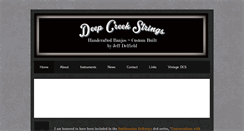 Desktop Screenshot of deepcreekstrings.com